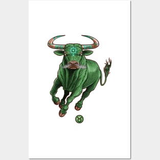 Taurus Astrology Posters and Art